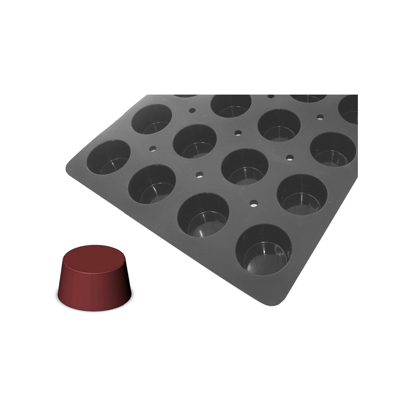 de Buyer Silikonová forma – muffin 7 × 4 cm | D-1710-53