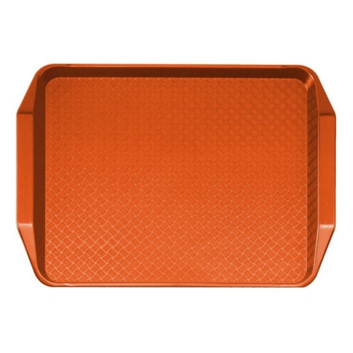 [R-1217FFH-166] Podnos na jídlo Fast Food jídelní 30 × 43 cm, oranžový